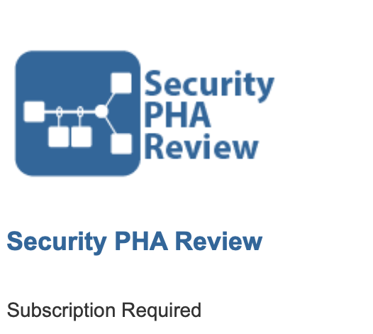 Security PHA Review