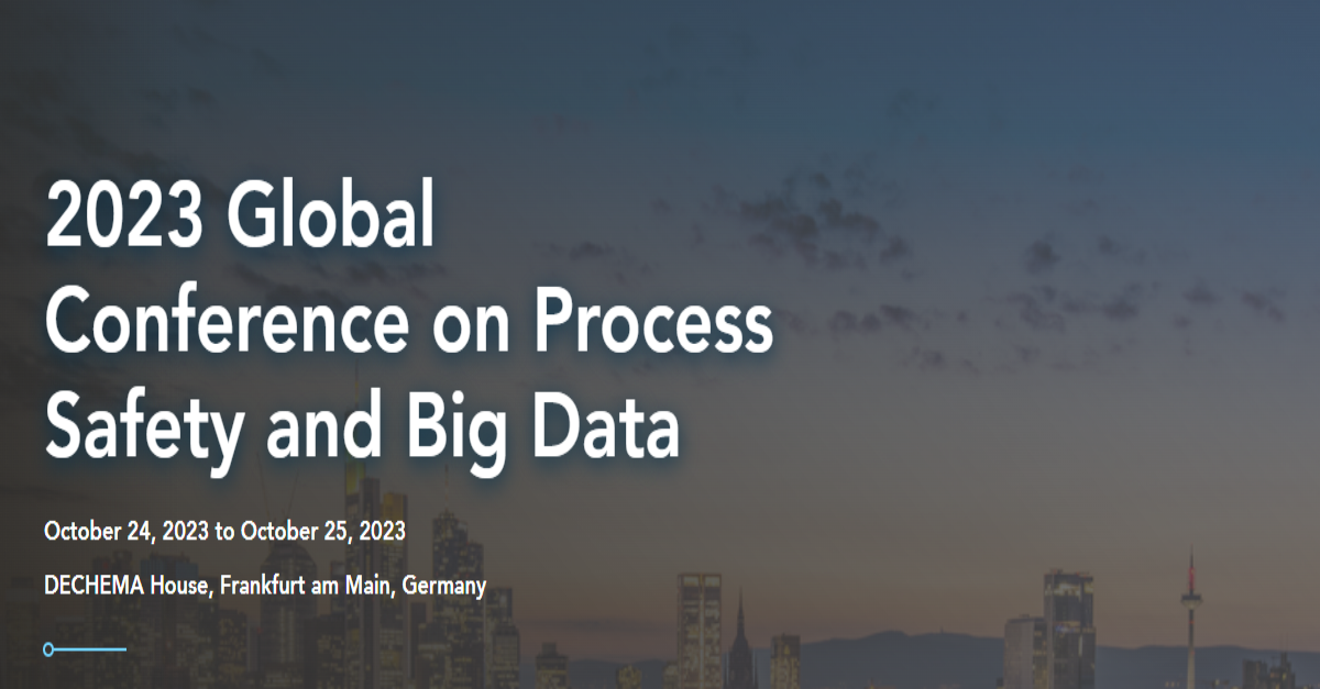 2023 Global Conference on Process Safety and Big Data 1200 x 627