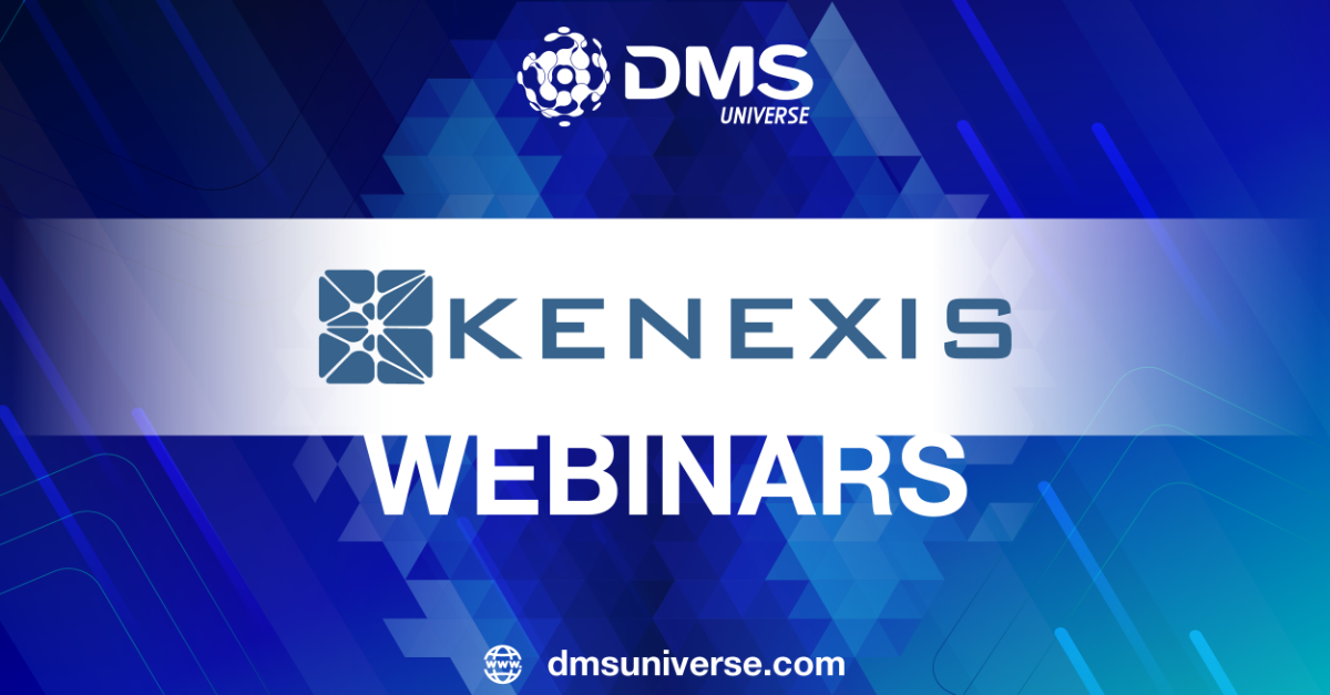 DMS Universe Webinars banner