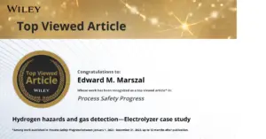 Hydrogen Hazards and Gas Detection