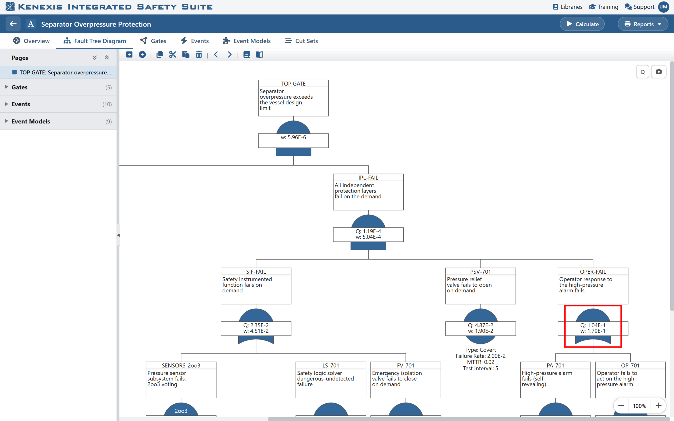 Kenexis® Fault Tree - Copy a branch in one study...